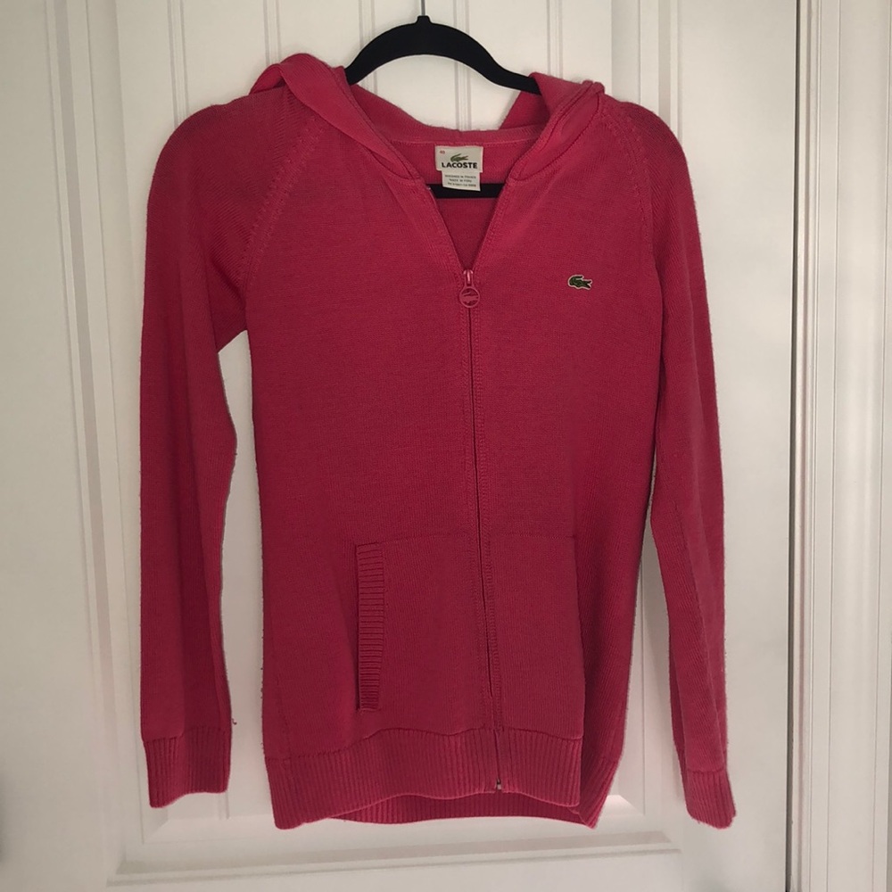 Lacoste hooded sweater